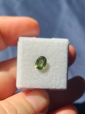 Green Songea Sapphire Gemstone